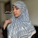 روسری نخ اسپان طرح هرمس - Image 2