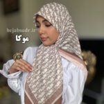 روسری نخ اسپان طرح کريستيان دیور - Image 2