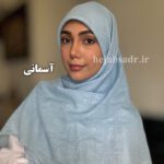 روسری نخی وال اسلپ دو سمت نگین - Image 4