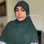 روسری نخی وال اسلپ دو سمت نگین - Image 12