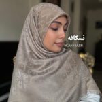 روسری مجلسی ابریشم لمه شاین کريستيان دیور - Image 6