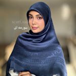 روسری ابریشم ژاکارد شیپور - Image 14