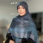 روسری ابریشم ژکارد گِس - Image 6