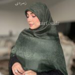 روسری ژاکارد گل رز - Image 9