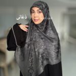 روسری ابریشم ژاکارد پتینه لبنانی - Image 6
