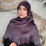 روسری ابریشم ژاکارد پلنگی - Image 21