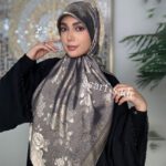 روسری مجلسی گل رز - Image 3
