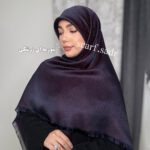 روسری ابریشم ژاکارد لوئِوه - Image 17