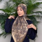 روسری مجلسی رز ترک - Image 9