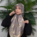 روسری مجلسی رز ترک - Image 11