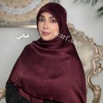 روسری ابریشم ژاکارد پلنگی - Image 9