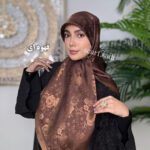 روسری مجلسی رز ترک - Image 3