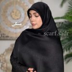 روسری ابریشم ژاکارد لوئِوه - Image 6