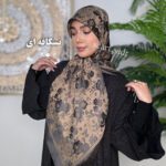 روسری مجلسی رز ترک - Image 4