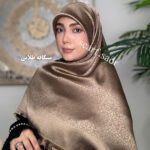 روسری ابریشم ژاکارد لوئِوه - Image 5