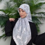 روسری مجلسی رز ترک - Image 2