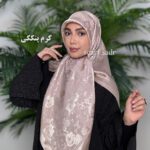 روسری مجلسی رز ترک - Image 7