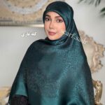 روسری ابریشم ژاکارد پلنگی - Image 14