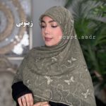 روسری مجلسی شاپرک - Image 2