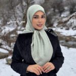 روسری ابریشم ژاکارد لوئوه تُرک - Image 6