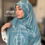 روسری کشمیر چهارفصل هرمس