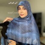 روسری ابریشم ژاکارد دیور - Image 4