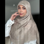 روسری ابریشم ژکارد گِس - Image 6