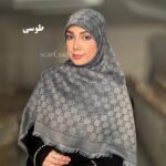 روسری کشمیر پاییزه گوچی - Image 9