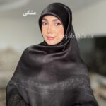 روسری ابریشم ژاکارد اعلاء ملکه - Image 8