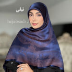 روسری ابریشم ژاکارد اعلاء ملکه