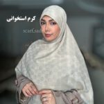 روسری کشمیر پاییزه گوچی - Image 6