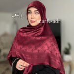 روسری ابریشم ژاکارد لویی ویتون - Image 6