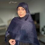 روسری ژاکارد گل رز - Image 3