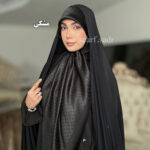 روسری ابریشم ژاکارد سلین - Image 8