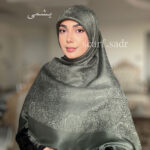 روسری ژاکارد گل رز - Image 4