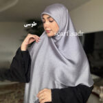 روسری ابریشم کریستال شاین - Image 3