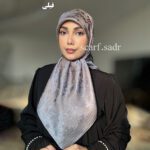 روسری ابریشم ژاکارد ترمه پتینه - Image 4