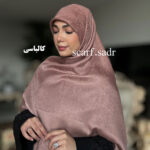 روسری ژاکارد گل رز - Image 2