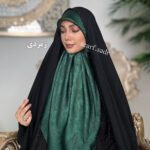 روسری ابریشم ژاکارد پتینه لبنانی