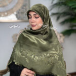 روسری ابریشم ژاکارد سلطنتی