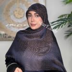 روسری ابریشم ژاکارد لوئِوه - Image 10