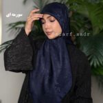 روسری ابریشم ژاکارد پتینه لبنانی - Image 6