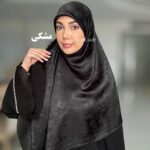 روسری ابریشم ژاکارد پتینه لبنانی - Image 10