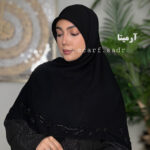 روسری مزونی جواهر دست دوز - Image 2