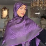 روسری ابریشم ژاکارد کُچ - Image 18