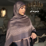 روسری ابریشم ژاکارد کُچ - Image 16