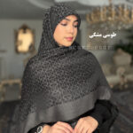 روسری ابریشم ژاکارد کُچ - Image 7