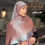 روسری ابریشم ژاکارد کُچ - Image 4