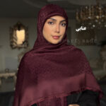روسری ابریشم ژاکارد کُچ - Image 13